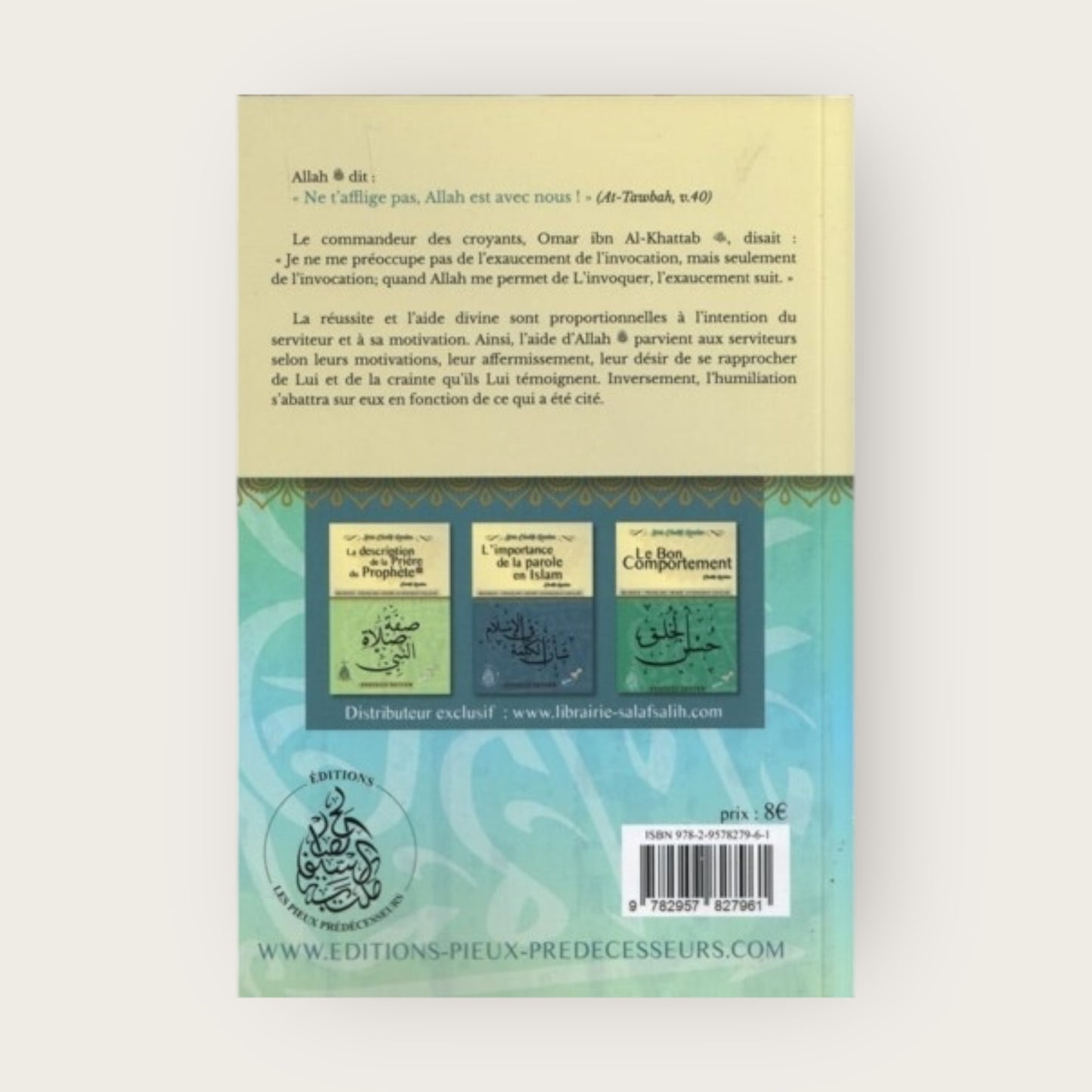 Ne t’afflige pas – bilingue Arabe/Français